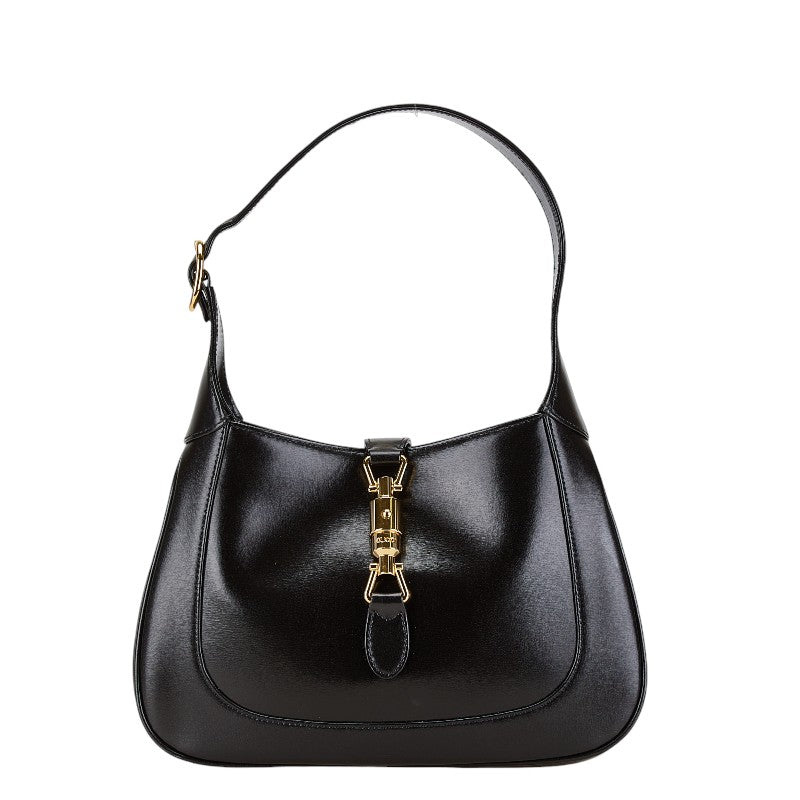 Gucci Leather Shoulder Bag 636709 Black