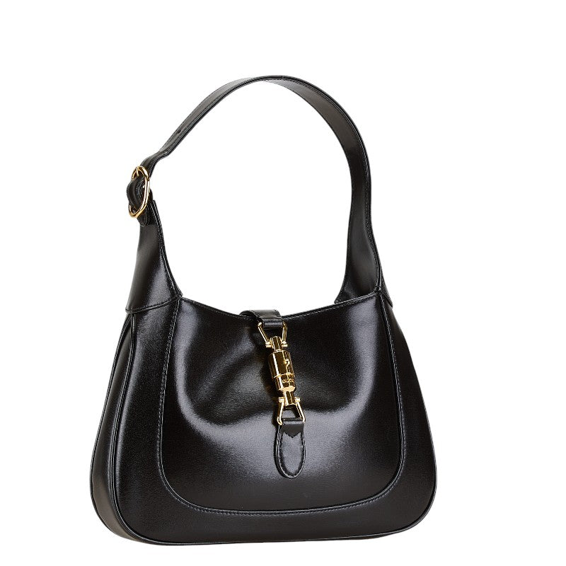 Gucci Leather Shoulder Bag 636709 Black