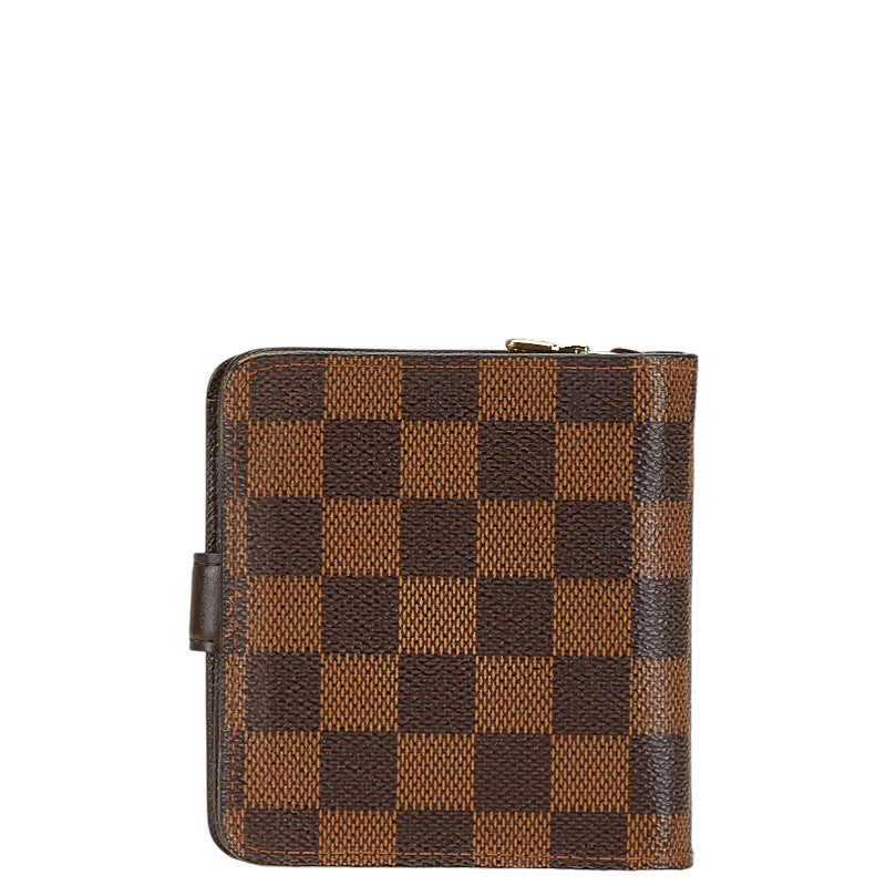 Louis Vuitton Damier Compact Zip Bifold Wallet N61668