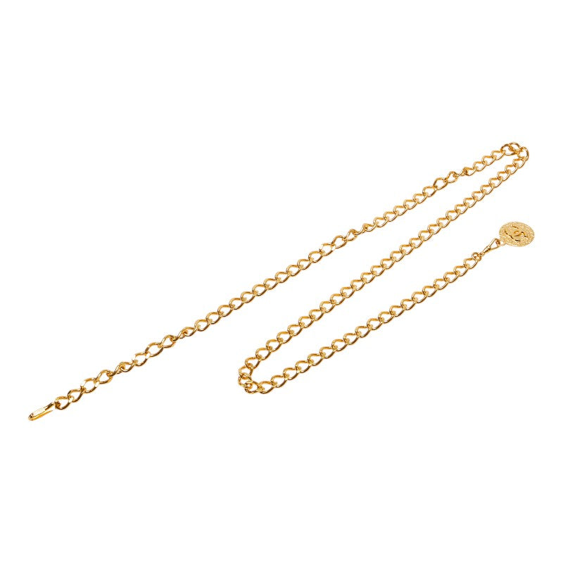 Chanel Coco Mark Chain Belt Gold