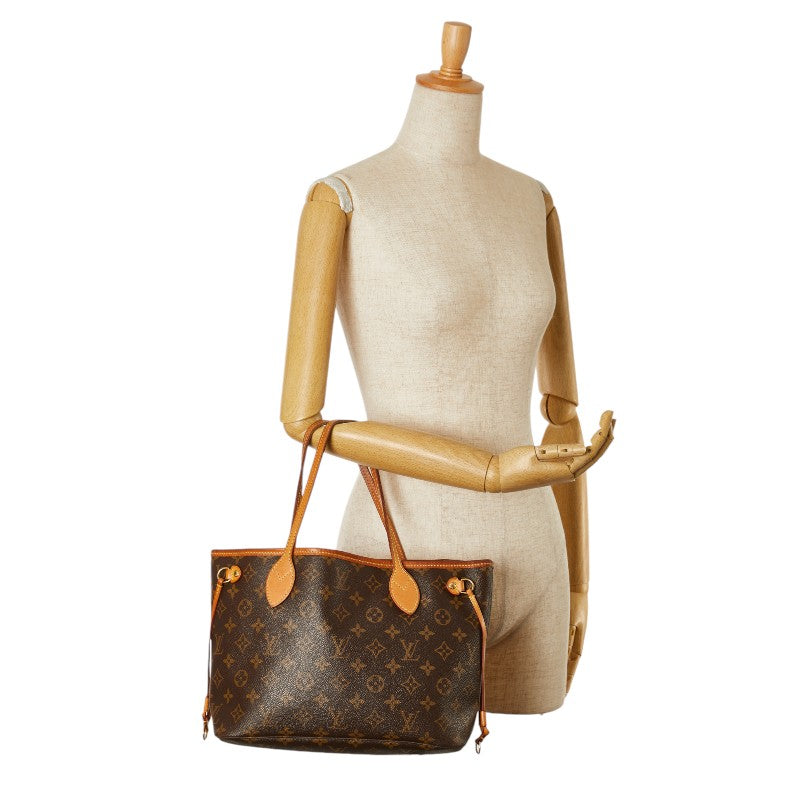 Louis Vuitton Monogram Neverfull PM Tote Bag M41245 in Very Good Condition