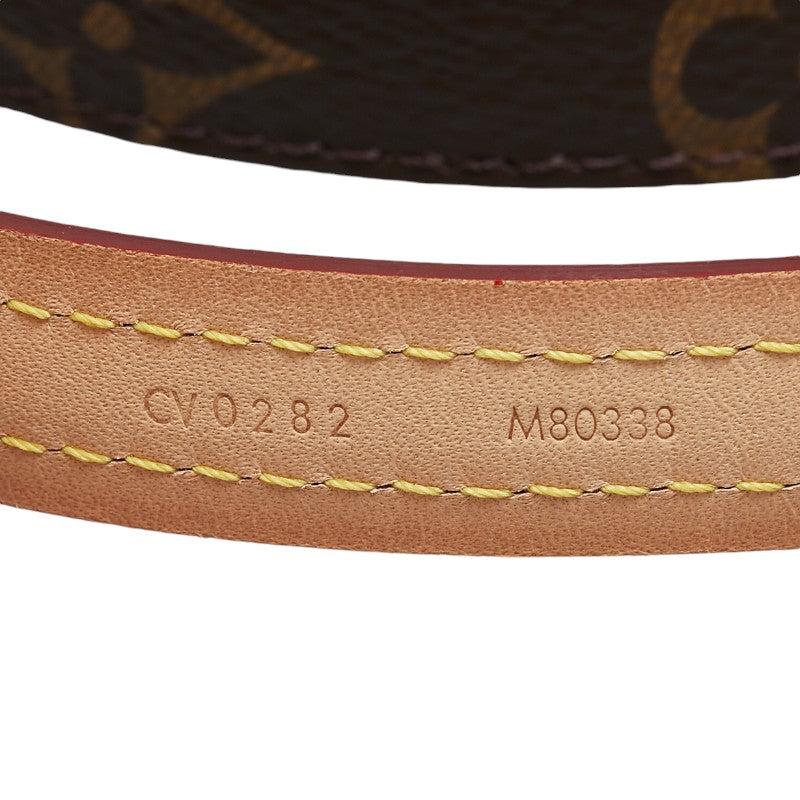 Louis Vuitton Monogram Dog Leash M80338 Brown PVC Leather