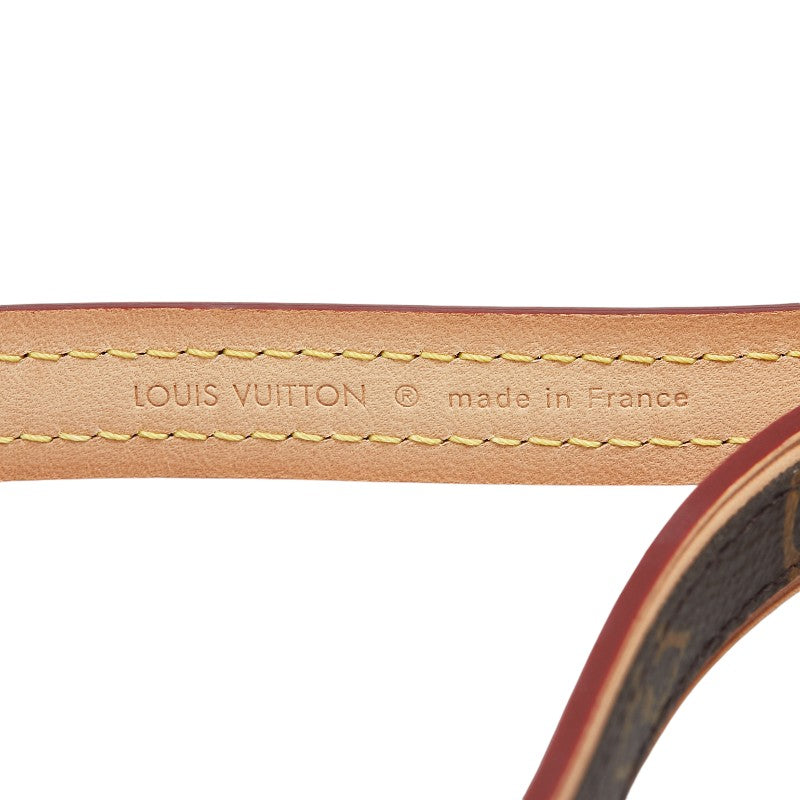 Louis Vuitton Monogram Dog Leash M80338 Brown PVC Leather