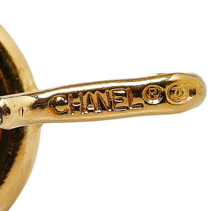 Chanel Vintage Coco Mark Coin Motif Belt Gold Plated in Excellent Condition