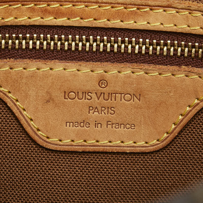 Louis Vuitton Vavin PM Tote Bag Brown PVC Leather