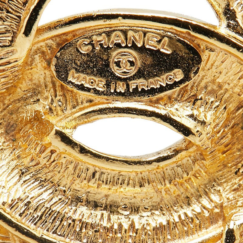 Chanel Coco Mark Gold Plated Brooch