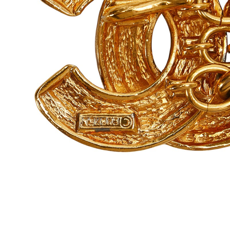 Chanel Vintage Coco Mark Chain Belt Gold