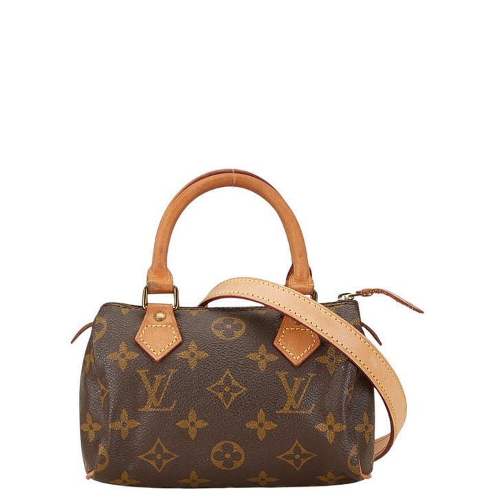 Louis Vuitton Mini Speedy Handbag M41534 in Good Condition