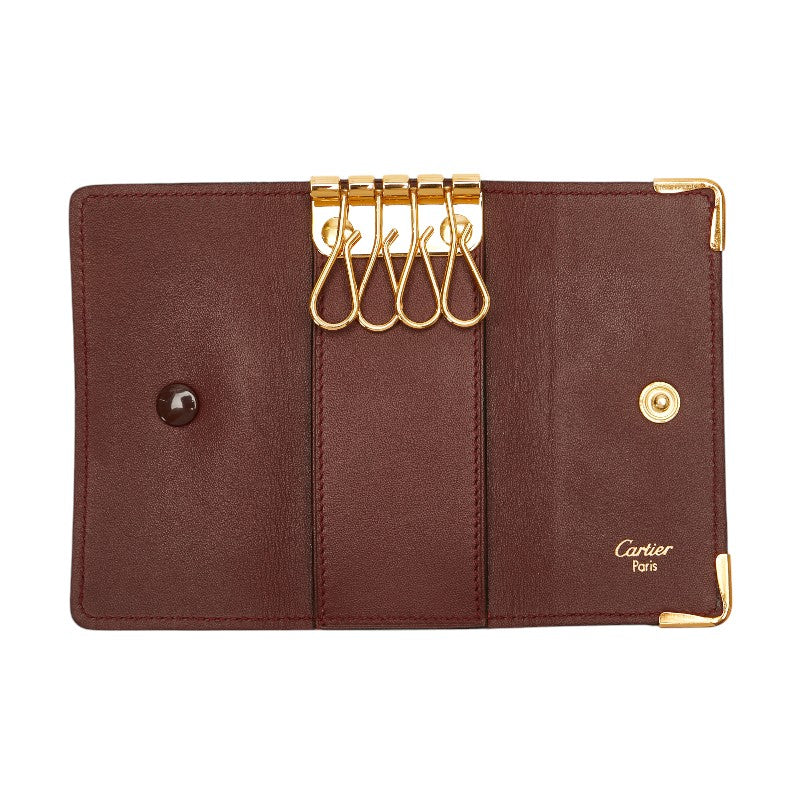 Cartier Must Line 4 Key Case Leather