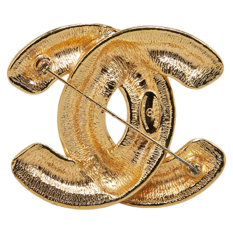 Chanel Coco Mark Gold Brooch