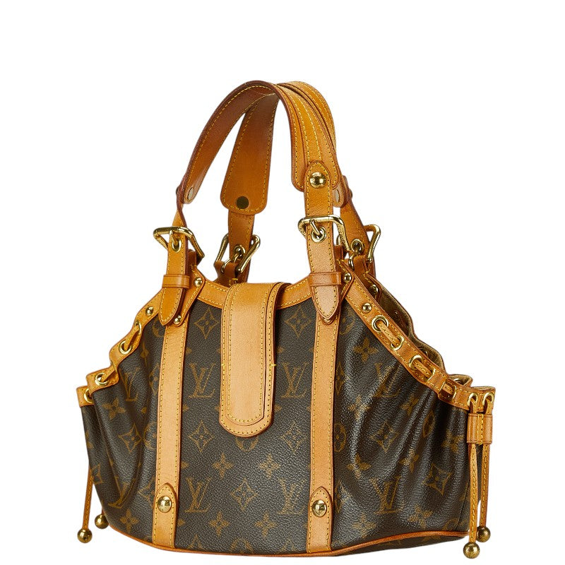 Louis Vuitton Monogram Teda PM Handbag Brown