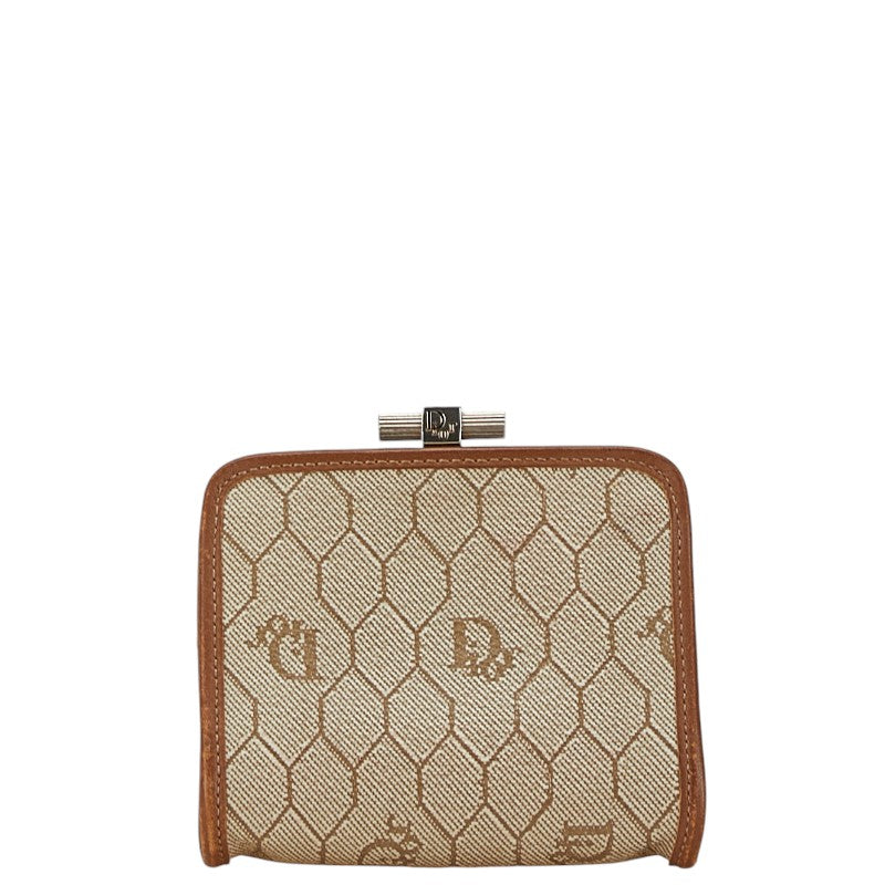 Dior Leather Honeycomb Coin Case