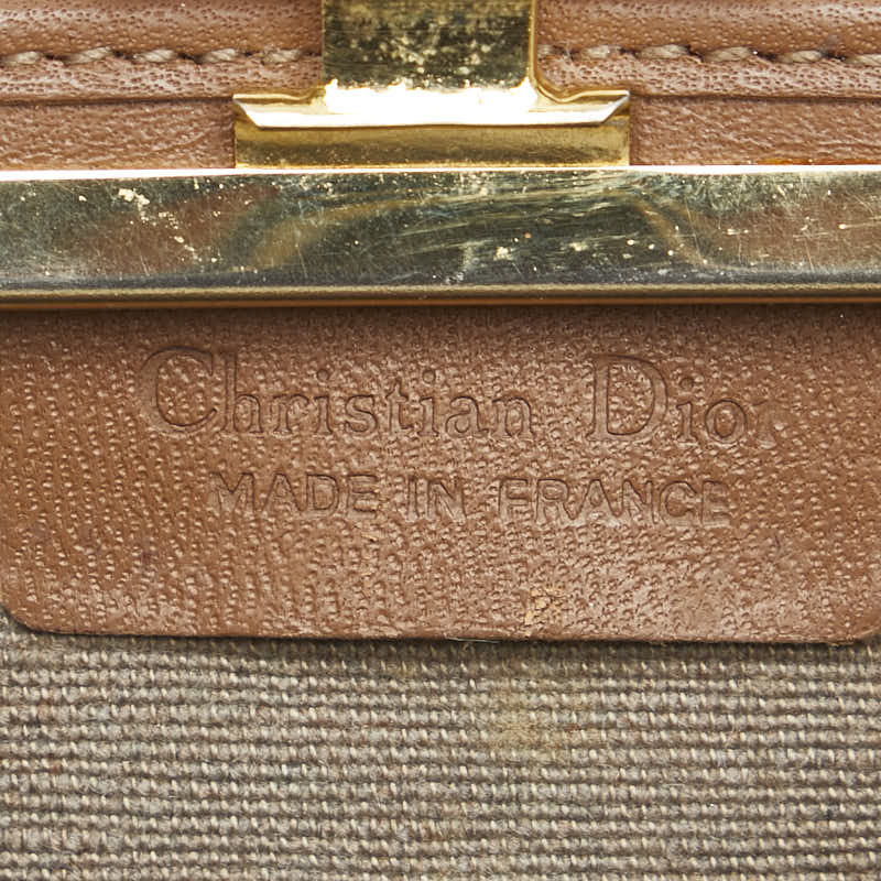 Dior Leather Honeycomb Coin Case