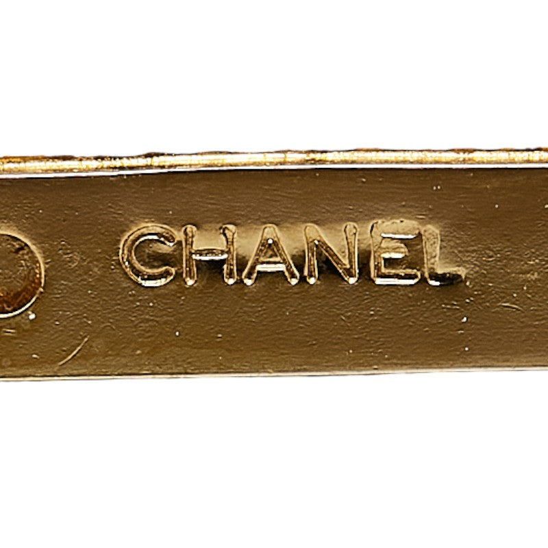 Chanel Cambon Brooch Gold Black