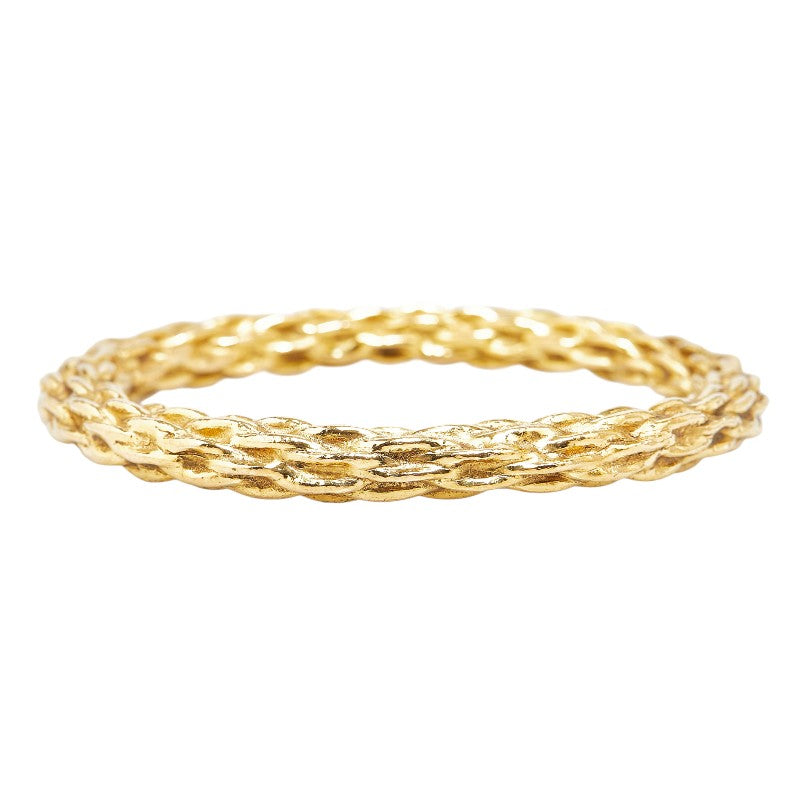 Chanel Vintage Chain Bangle Gold Plated