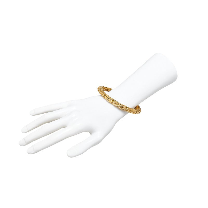 Chanel Vintage Chain Bangle Gold Plated