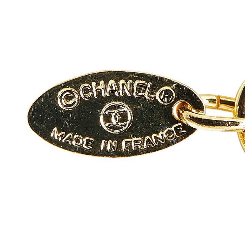 Chanel Vintage Matelasse Coco Mark Necklace