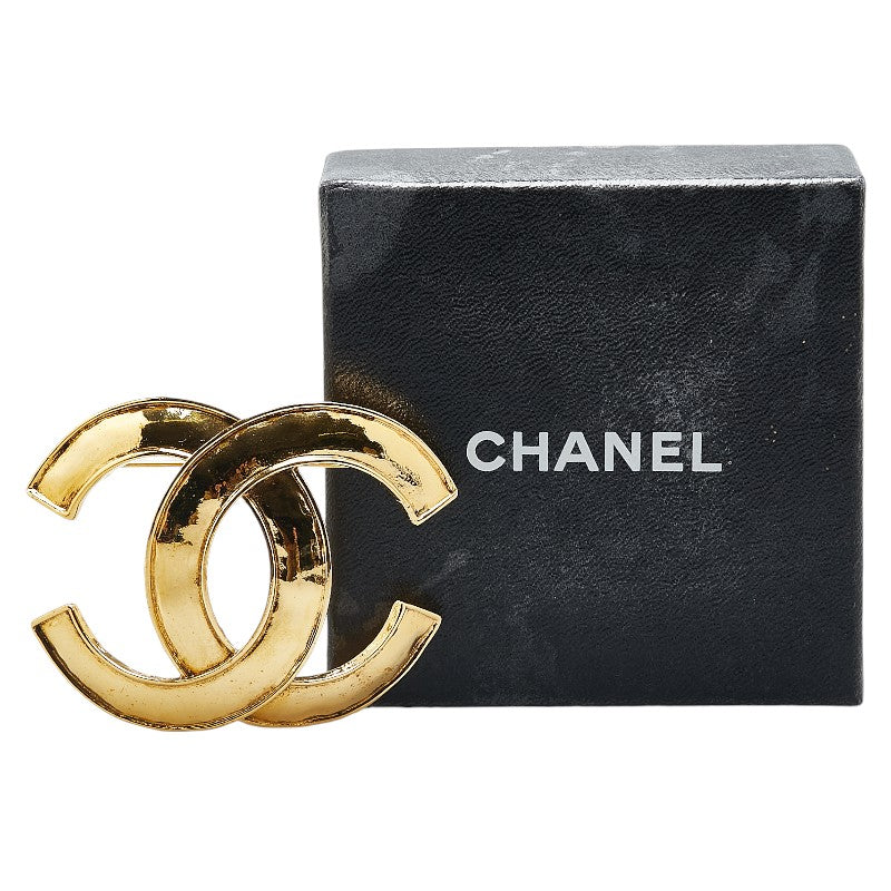 Chanel Coco Mark Gold Brooch