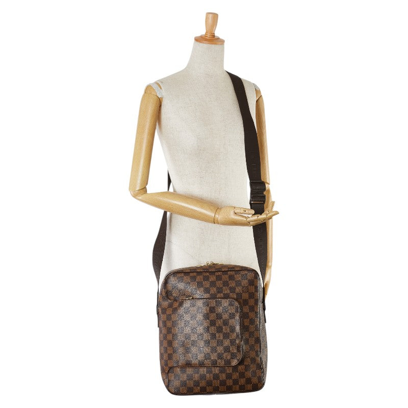 Louis Vuitton Damier Olaf MM Shoulder Bag N41441