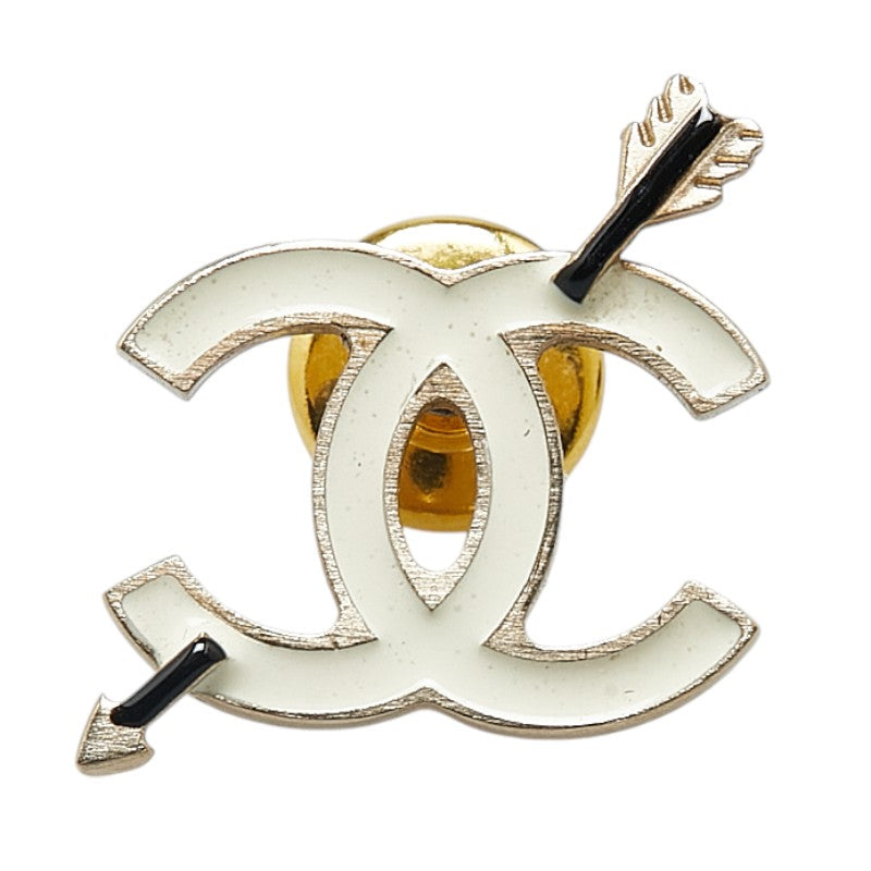 Chanel Arrow Motif Pin Brooch Gold