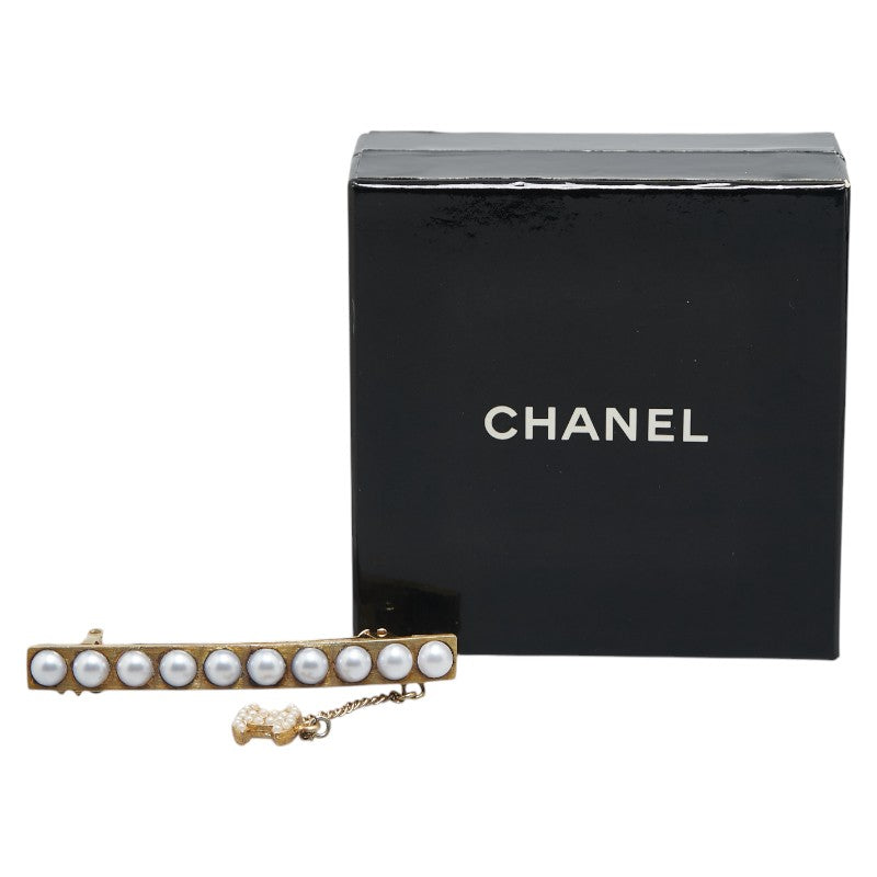 Chanel Coco Mark Swing Barrette Hair Clip