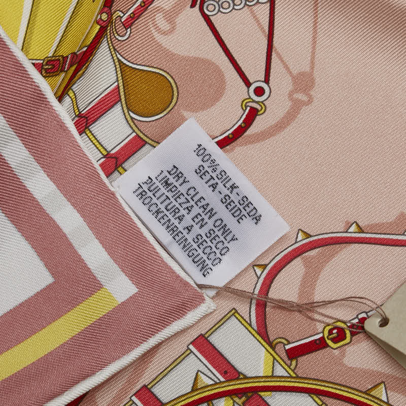 Hermes Silk Scarf Voitures en Equilibre