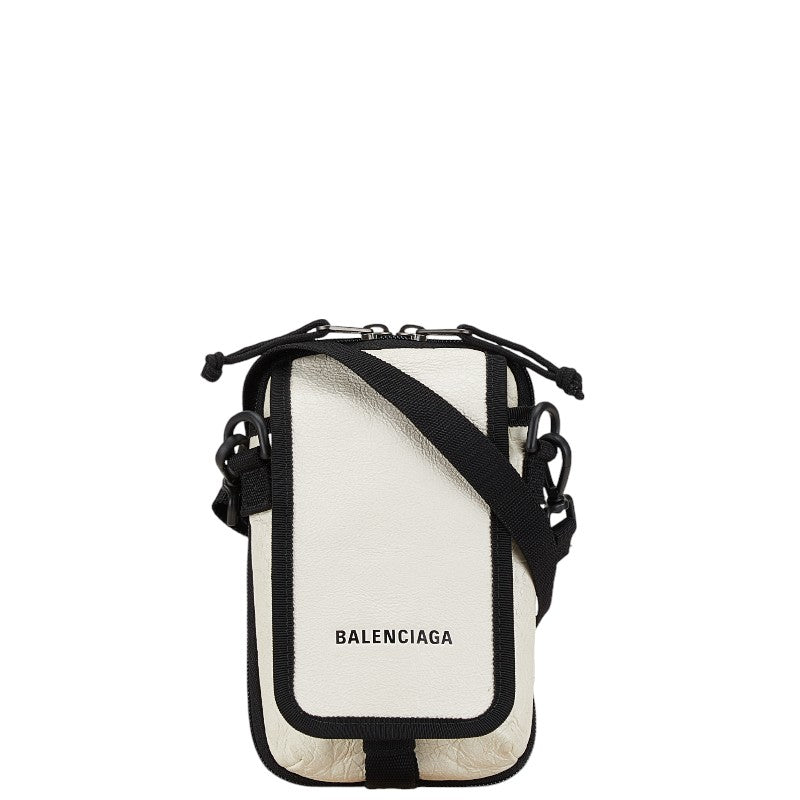 Balenciaga Explorer Leather Crossbody Bag