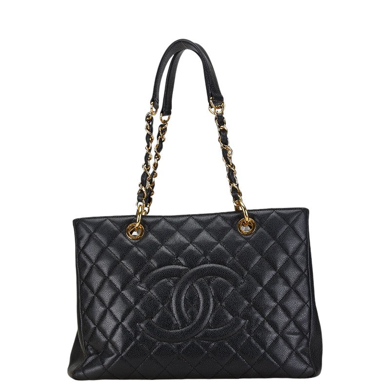 Chanel Caviar Matelasse Coco Mark Tote Bag