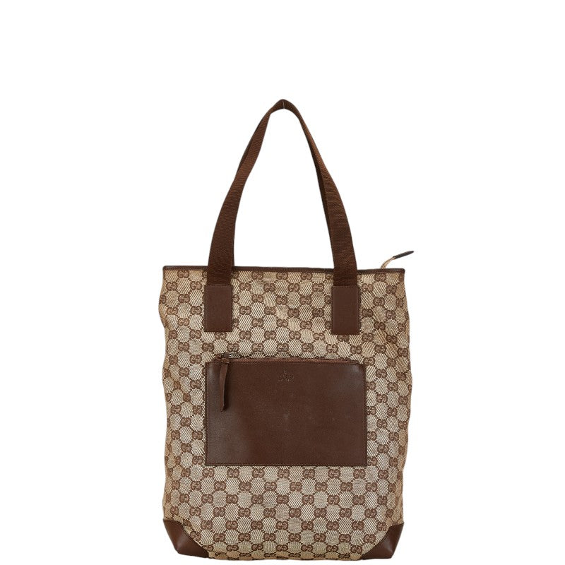 Gucci GG Canvas Leather Tote Bag 28892