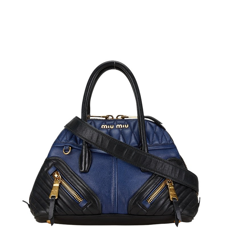 Miu Miu Leather Biker Handbag RN1084