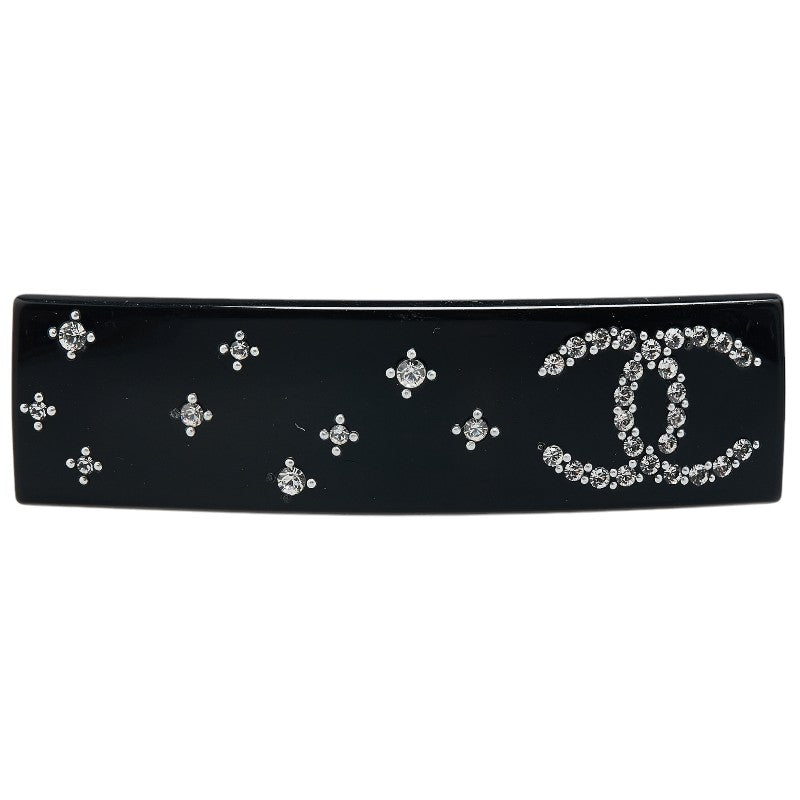 Chanel Coco Mark Rhinestone Hair Clip