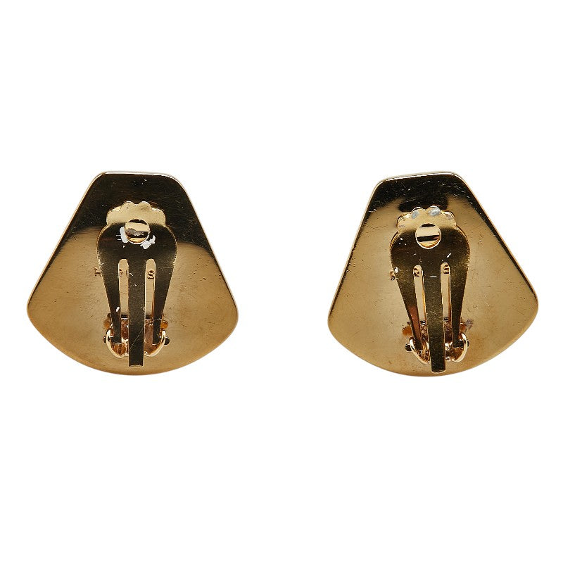 Hermes Enamel Equestrian Clip Earrings