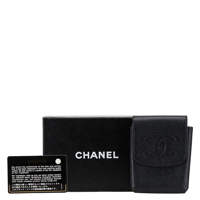 Chanel Caviar Skin Cigarette Case