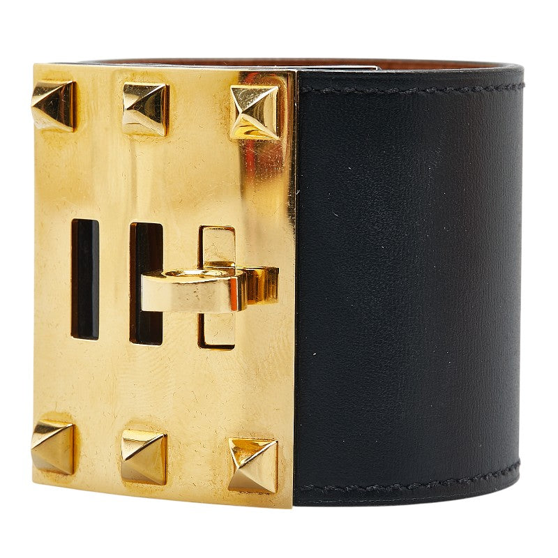 Hermes Kelly Dog Leather Bangle Bracelet