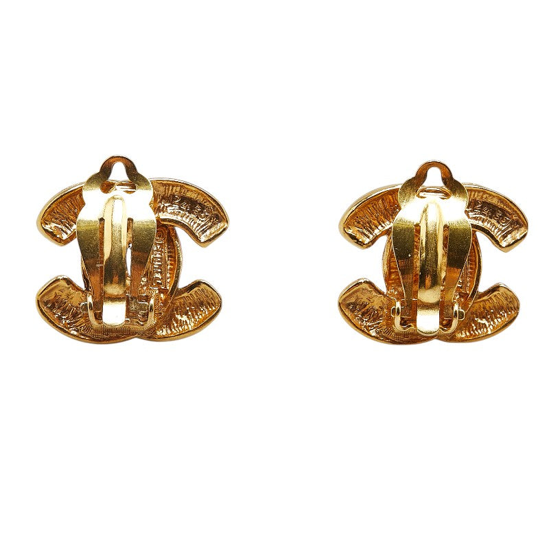 Chanel Coco Mark Matelasse Earrings