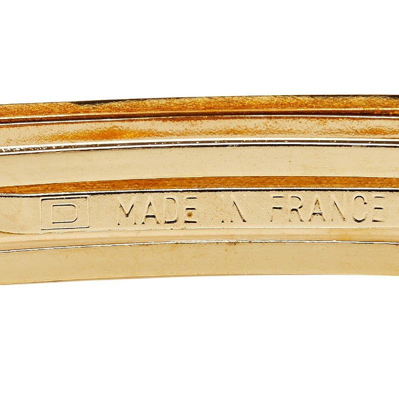 Chanel Logo Gold Barrette