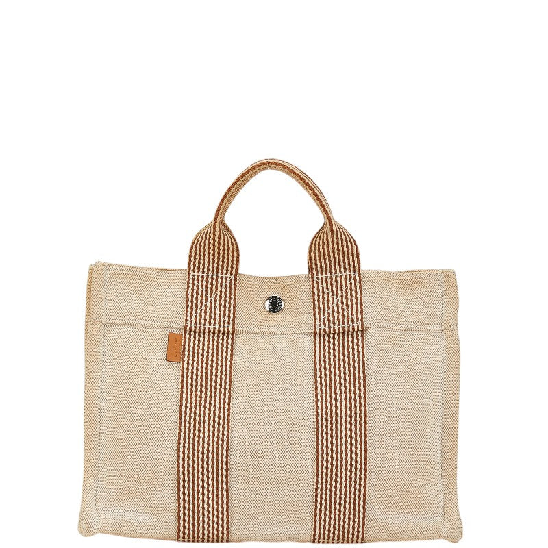 Hermes Canvas New Fourre-Tout PM Tote