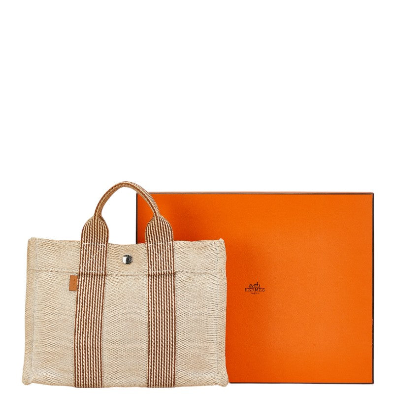 Hermes Canvas New Fourre-Tout PM Tote