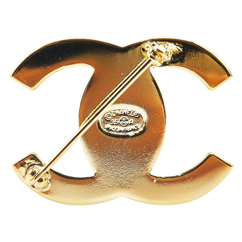 Chanel Vintage Coco Mark Turnlock Brooch