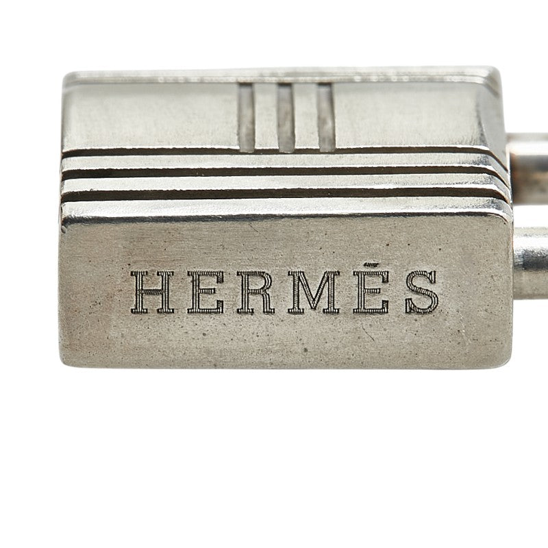 Hermes Kelly Cadena Motif Necklace Silver