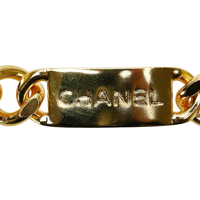 Chanel Coco Mark Medal Chain Belt Gold