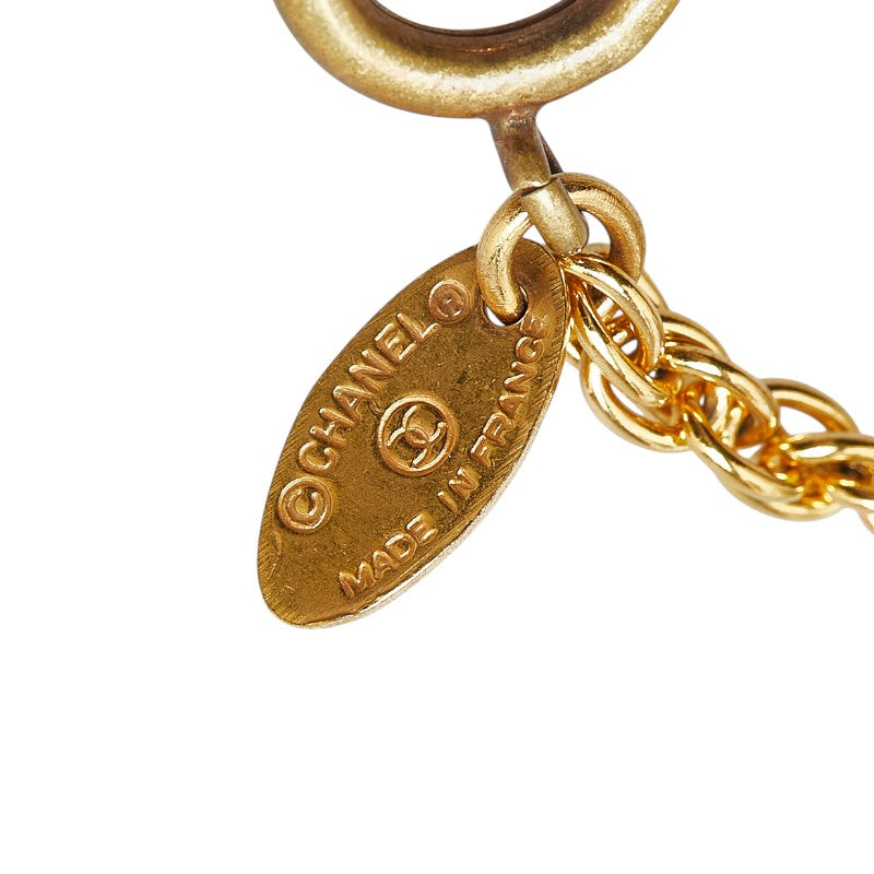 Chanel Coco Mark Necklace Gold Plated