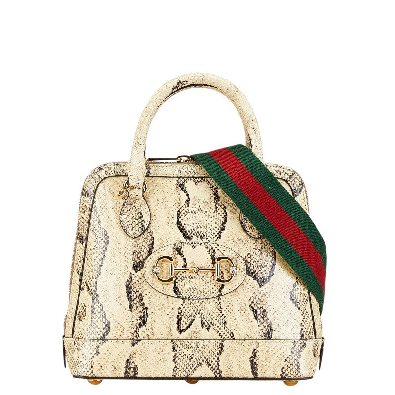 Gucci Horsebit Leather 2WAY Handbag 677367