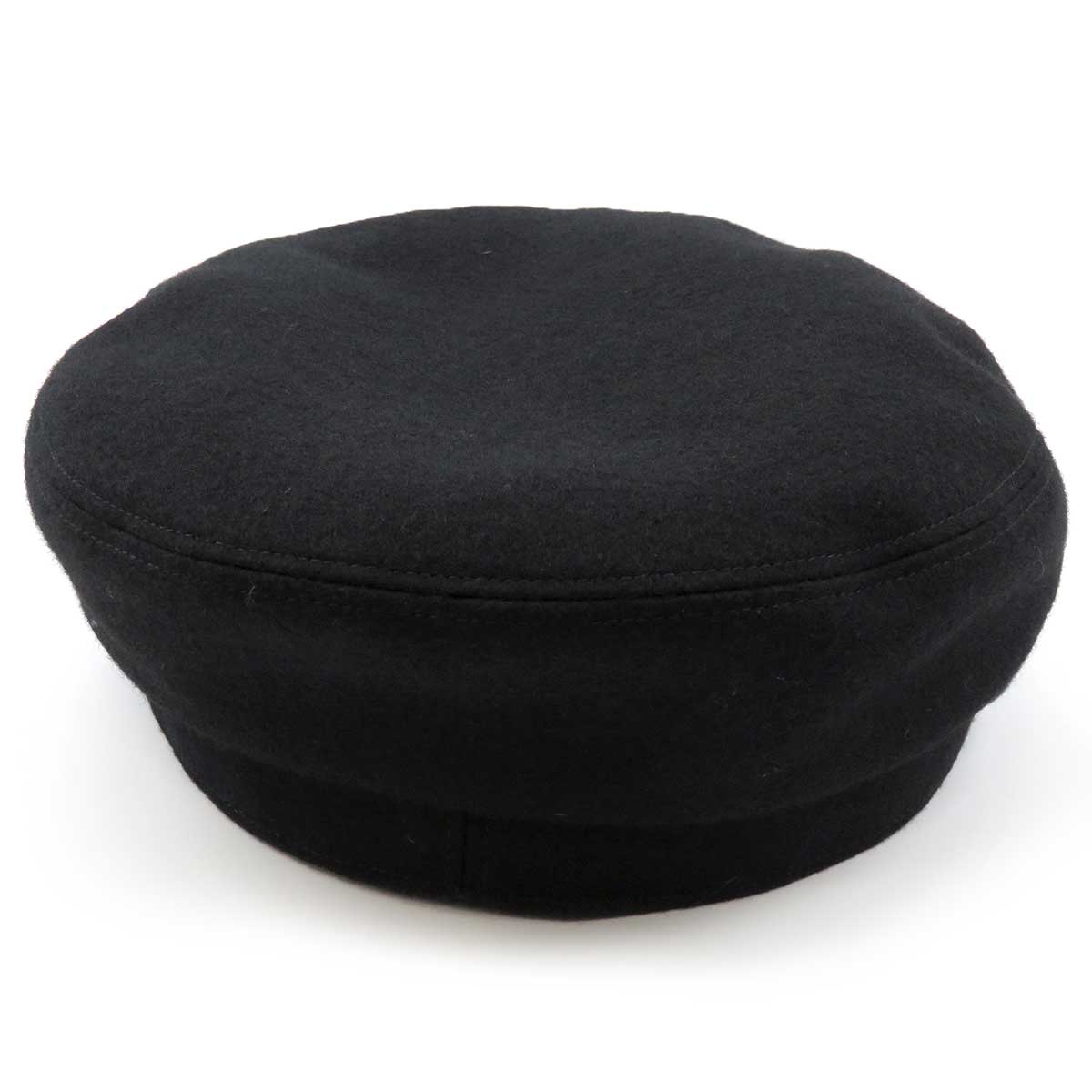 Chanel Wool Casquette Hat Black