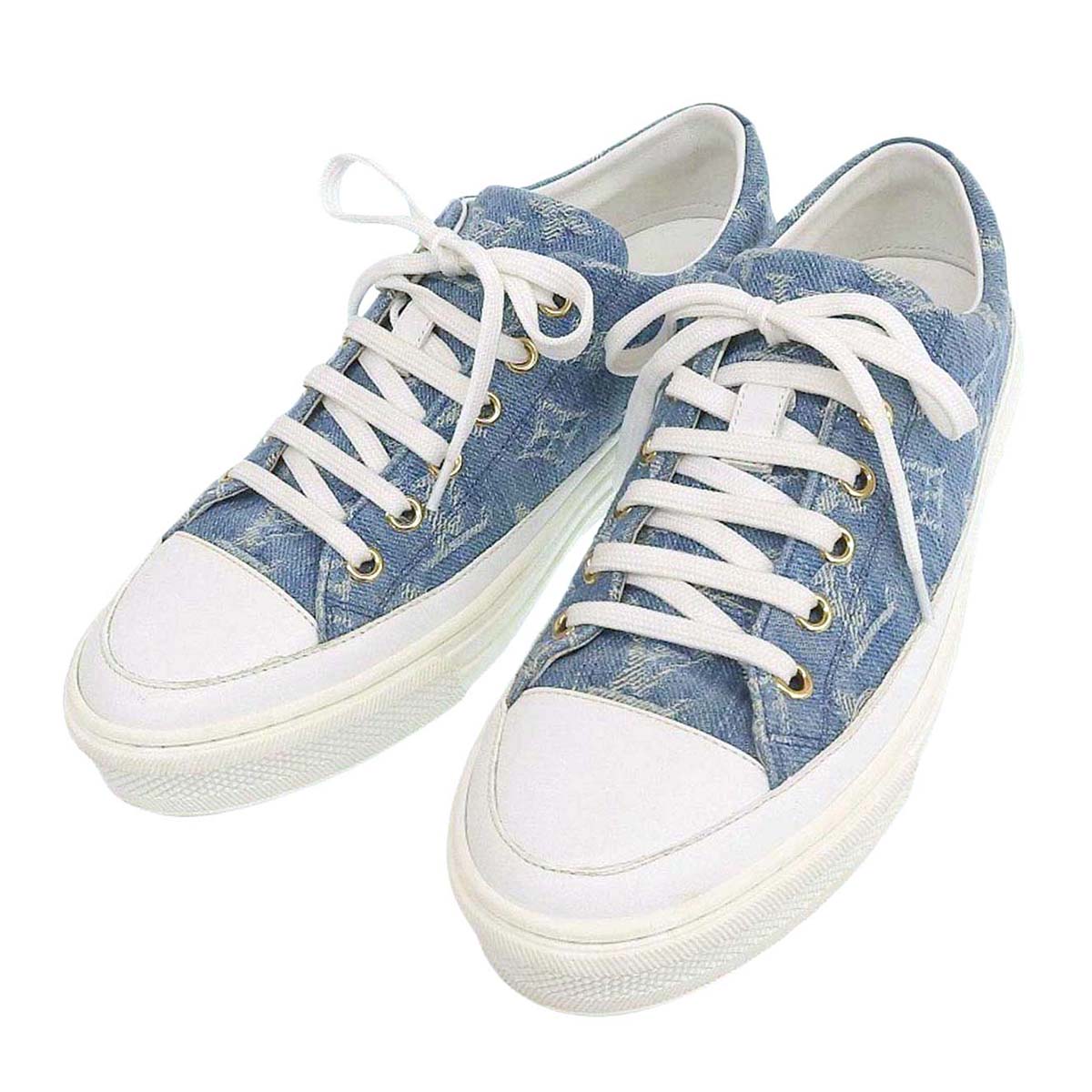 Louis Vuitton Monogram Denim Sneakers