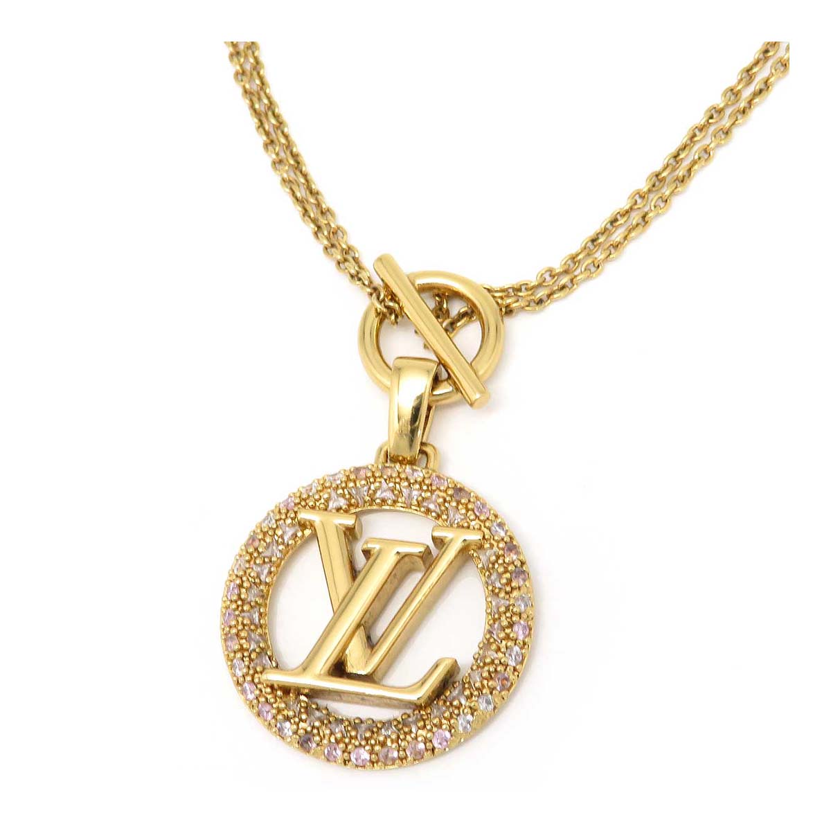 Louis Vuitton GP Rhinestone Necklace M01512