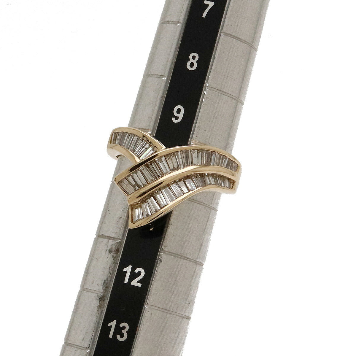 K18YG Diamond Ring Yellow Gold 1.10ct