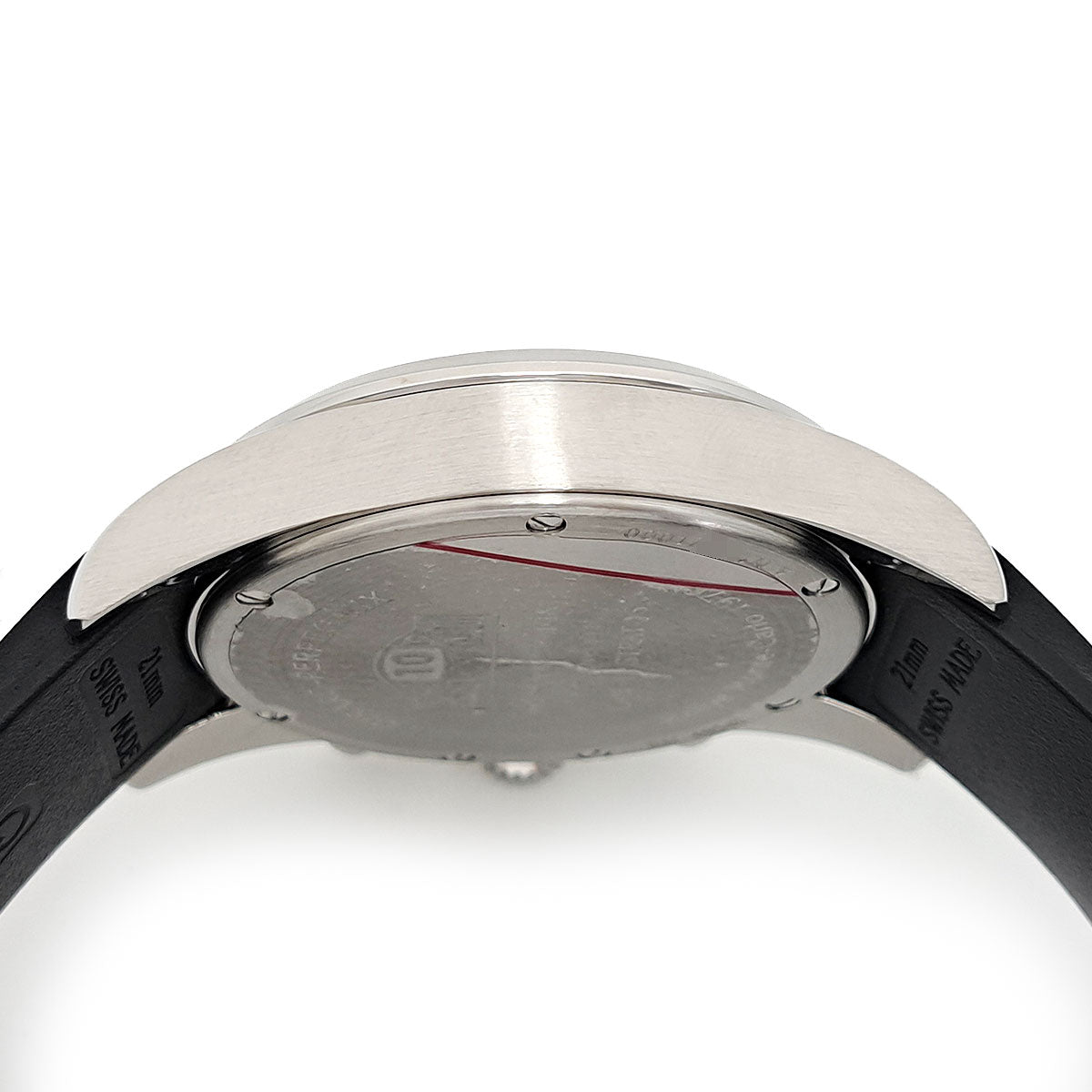 Girard Perregaux Watch Stainless Steel Rubber Automatic