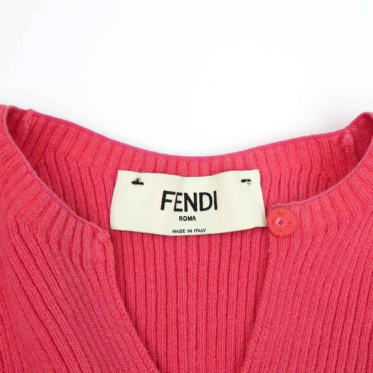 Fendi Rib Knit Cardigan FZC963 ANJB