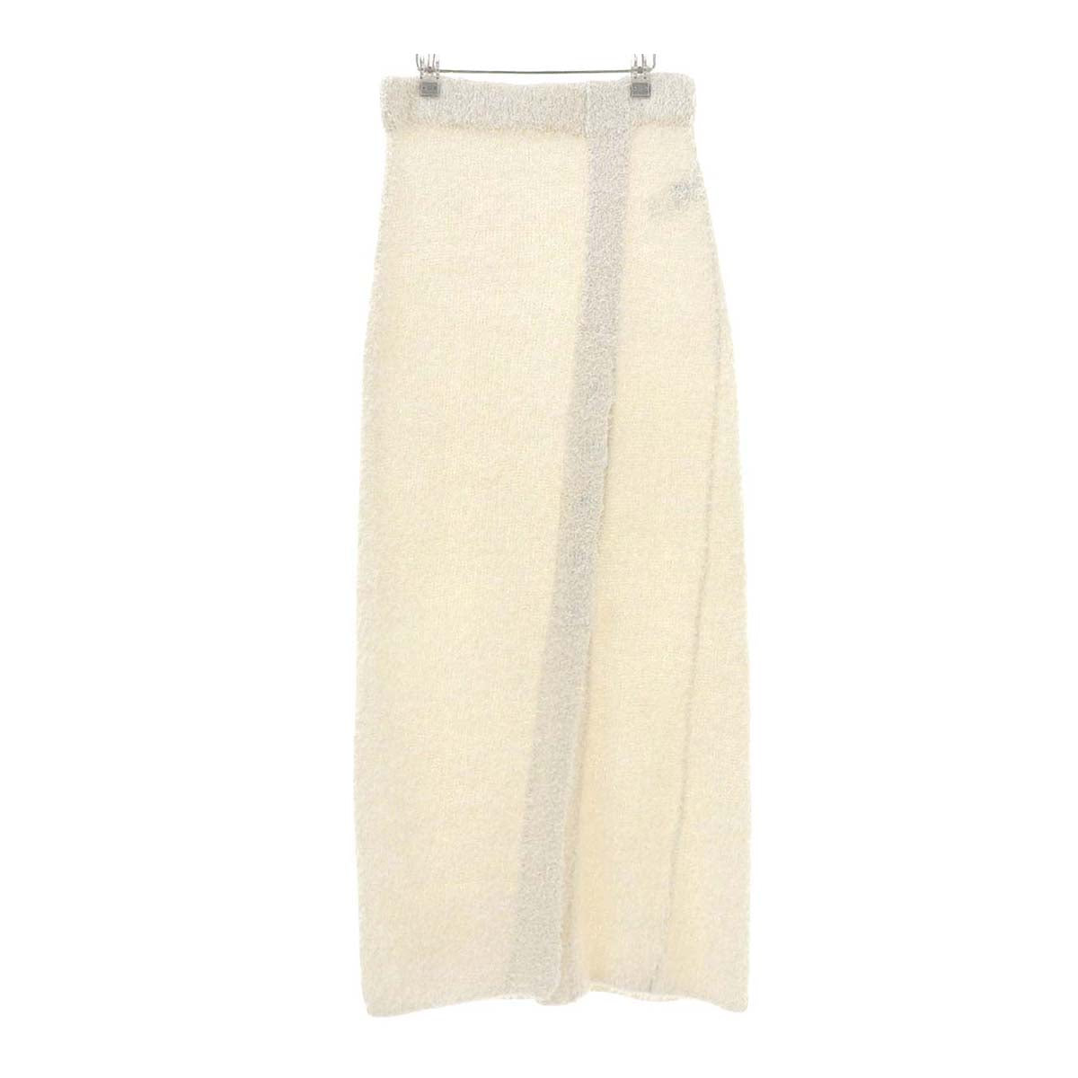 AURALEE Long Skirt Cotton Blend